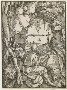 San Girolamo in una grotta, 1512 da Albrecht Dürer